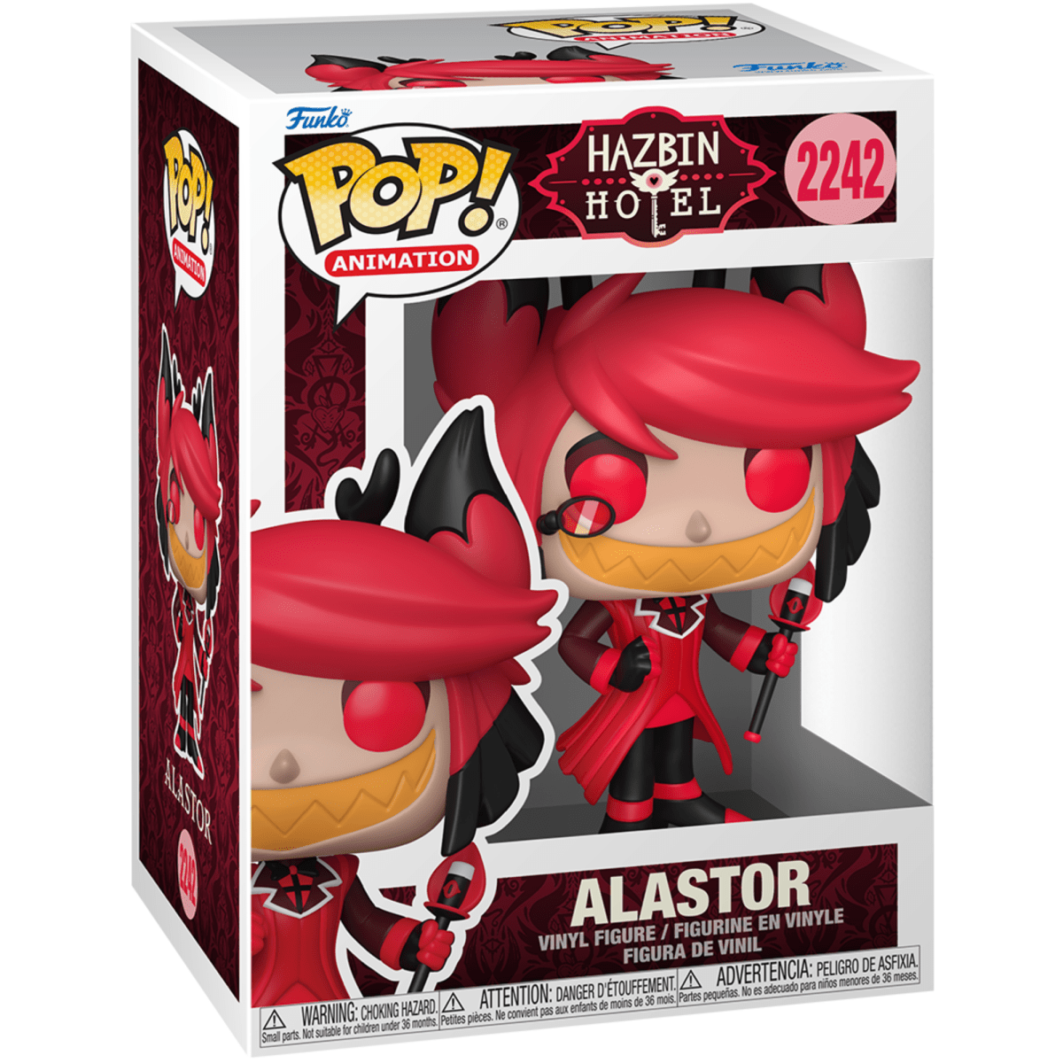 Hazbin Hotel - Alastor 2242 - Funko Pop! Vinyl Animation - Persona Toys