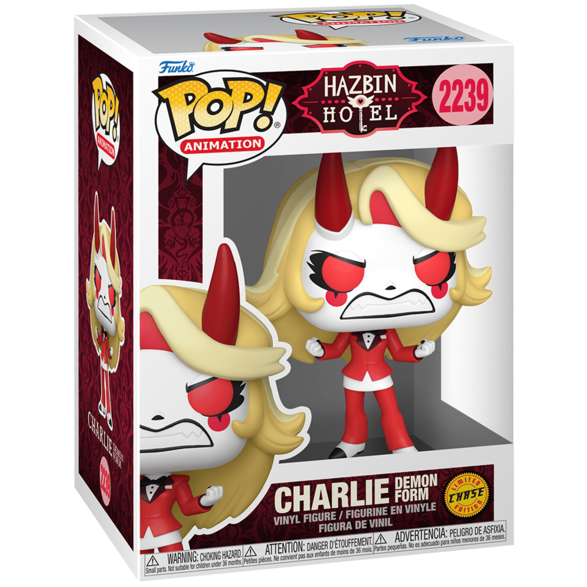 Hazbin Hotel - Charlie Morningstar [Demon Form] (Chase) 2239 - Funko Pop! Vinyl Animation - Persona Toys