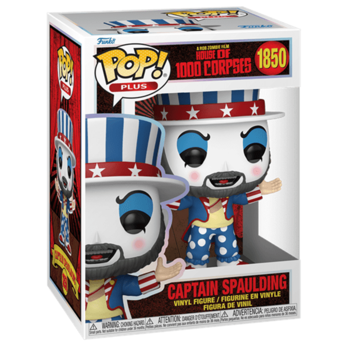 House of 1000 Corpses [Rob Zombie] - Captain Spaulding 1850 - Funko Pop! Plus Vinyl Movies - Persona Toys