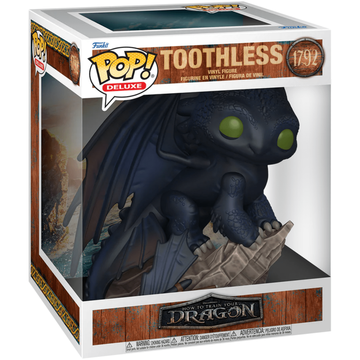 How To Train Your Dragon - 6" Toothless 1792 - Funko Pop! Vinyl Movies - Persona Toys