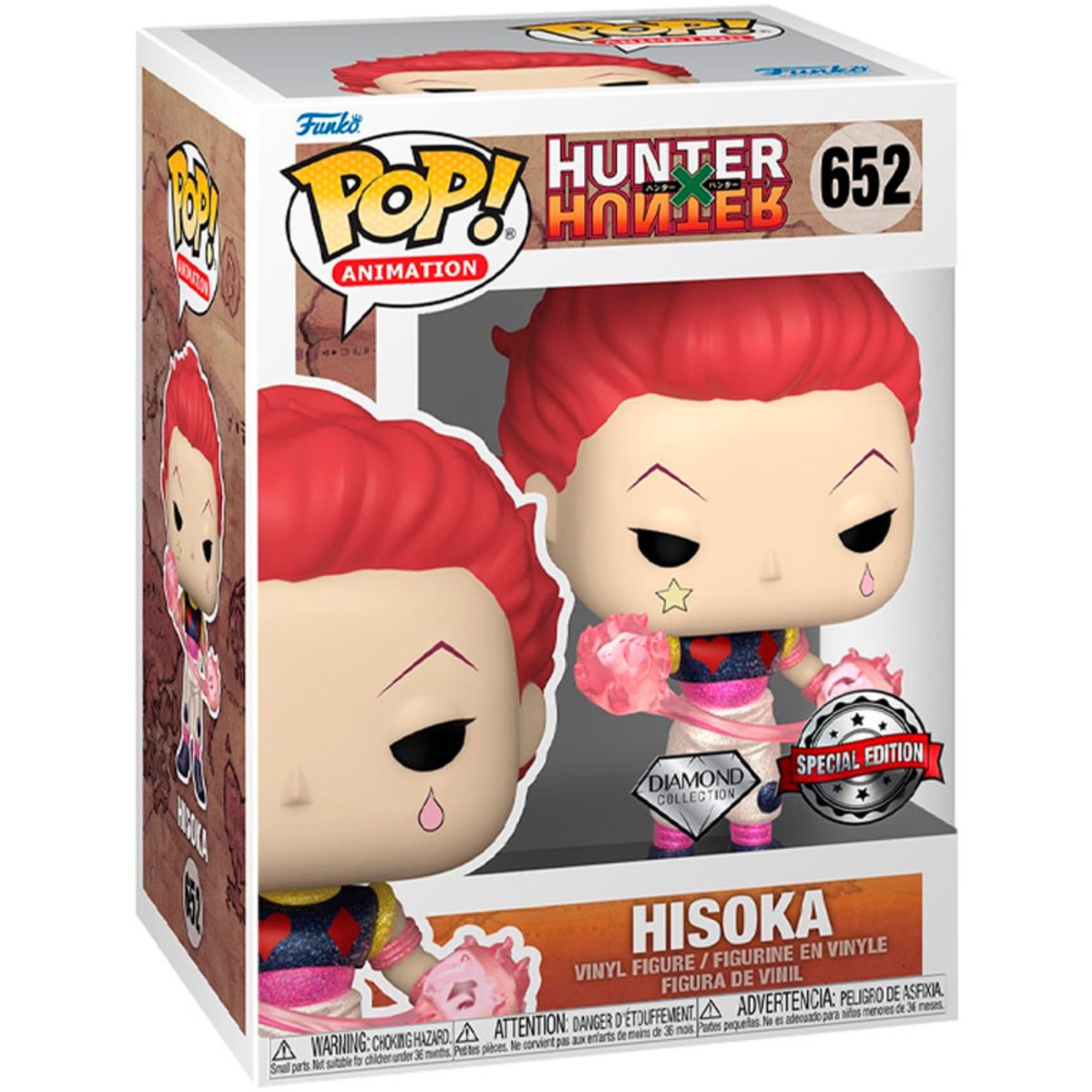 Hunter x Hunter - Hisoka (Diamond Special Edition) #652 - Funko Pop! Vinyl Anime - Persona Toys