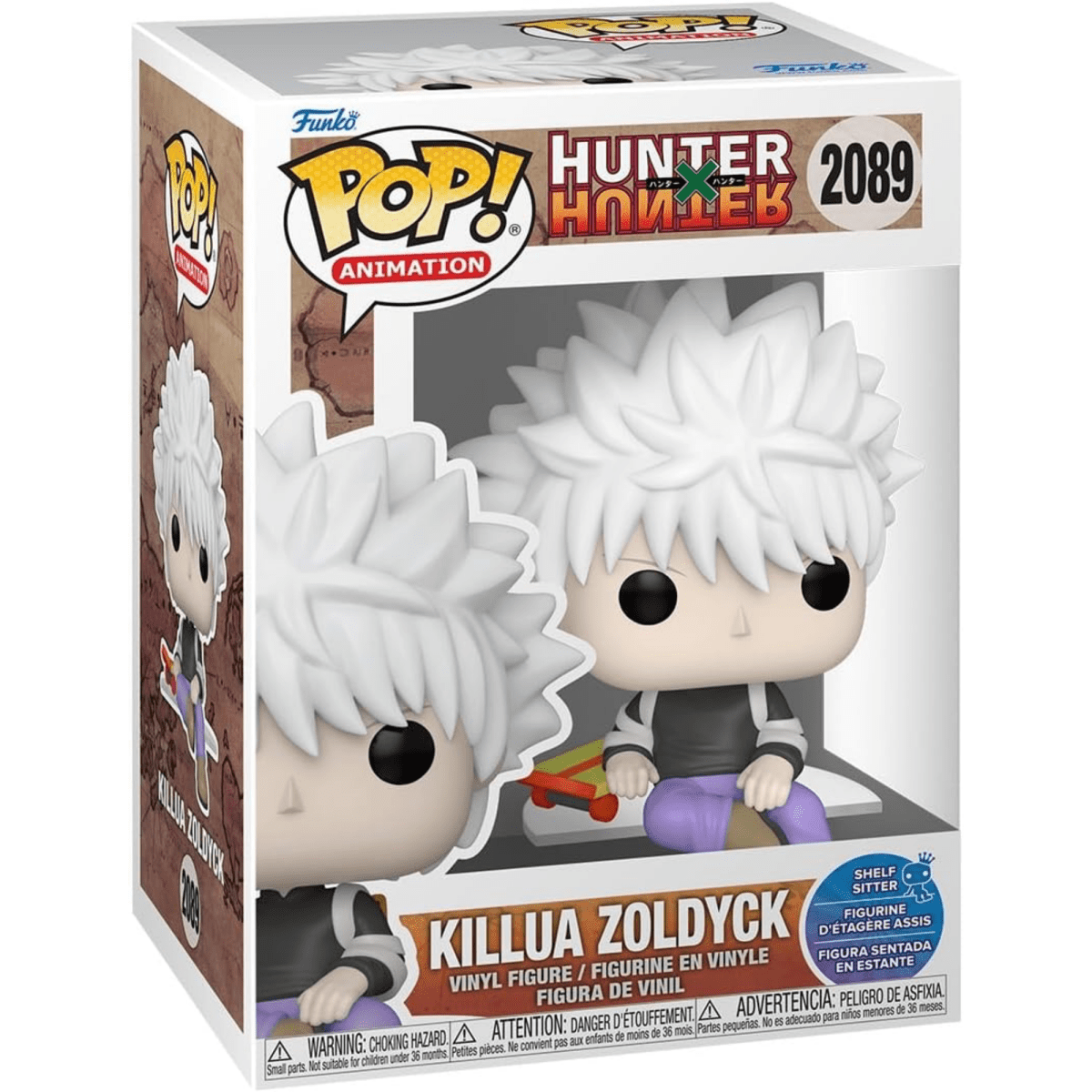 Hunter x Hunter - Killua Zoldyck [Shelf Sitter] 2089 - Funko Pop! Vinyl Anime - Persona Toys