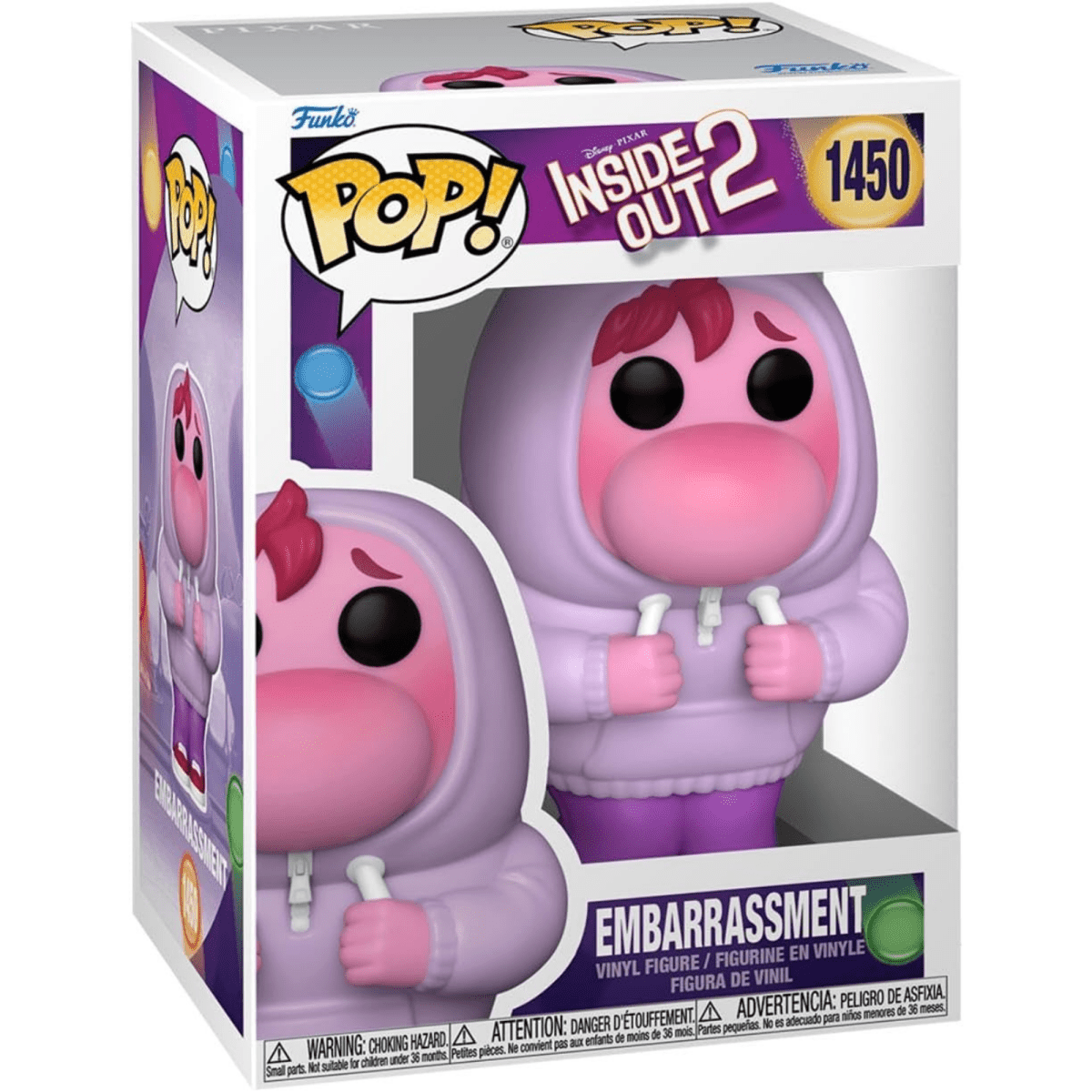 Inside Out 2 - Embarrassment #1450 - Funko Pop! Vinyl Disney - Persona Toys