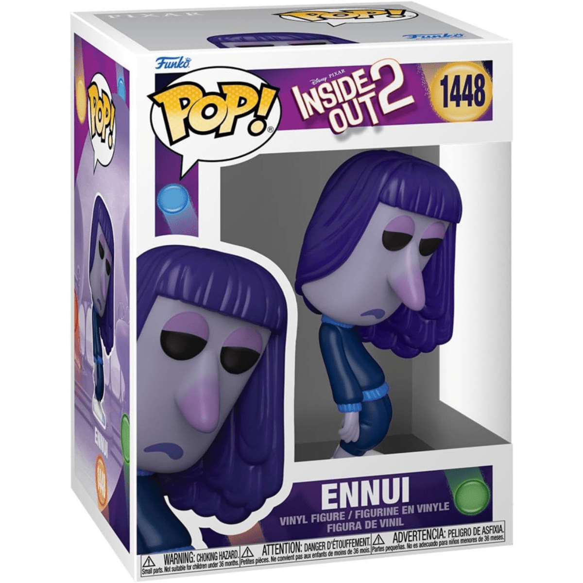 Inside Out 2 - Ennui #1448 - Funko Pop! Vinyl Disney - Persona Toys