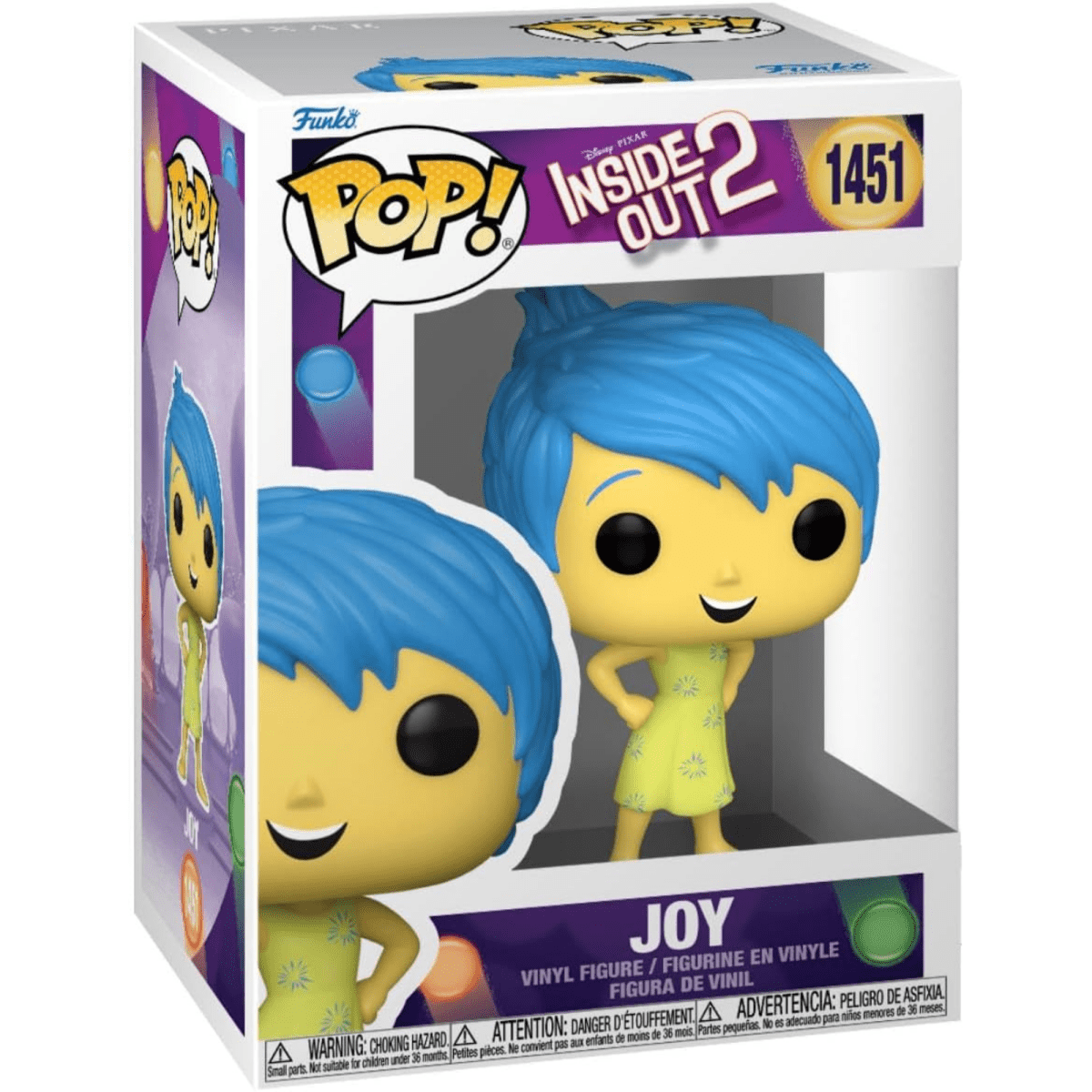 Inside Out 2 - Joy #1451 - Funko Pop! Vinyl Disney - Persona Toys