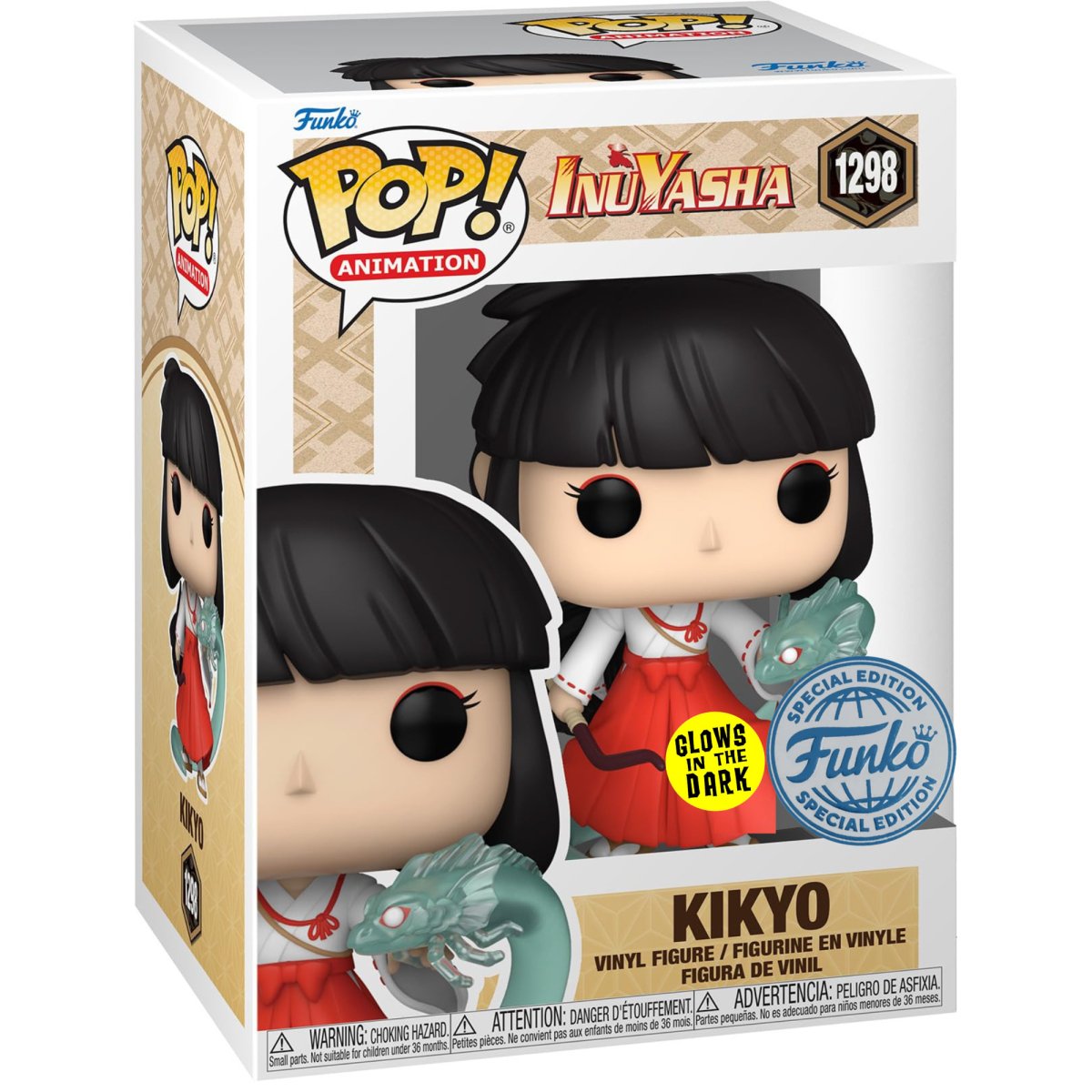 Inuyasha - Kikyo (Glow Special Edition) #1298 - Funko Pop! Vinyl Anime - Persona Toys