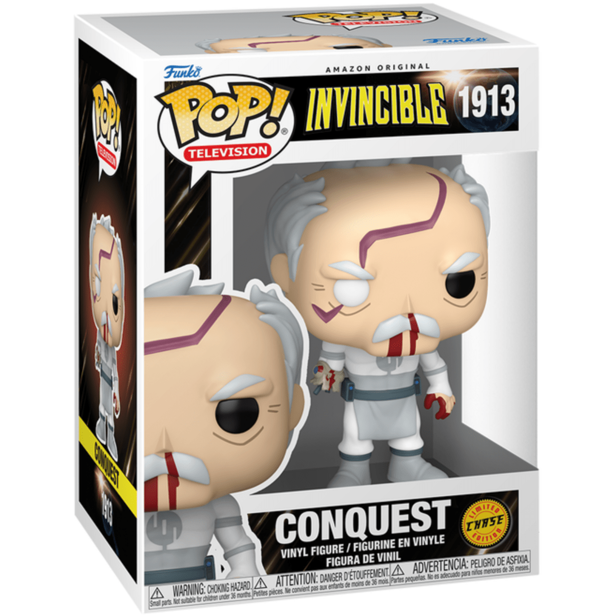 Invincible - Conquest [w/ Damaged Arm] (Chase) 1913 - Funko Pop! Vinyl Animation - Persona Toys