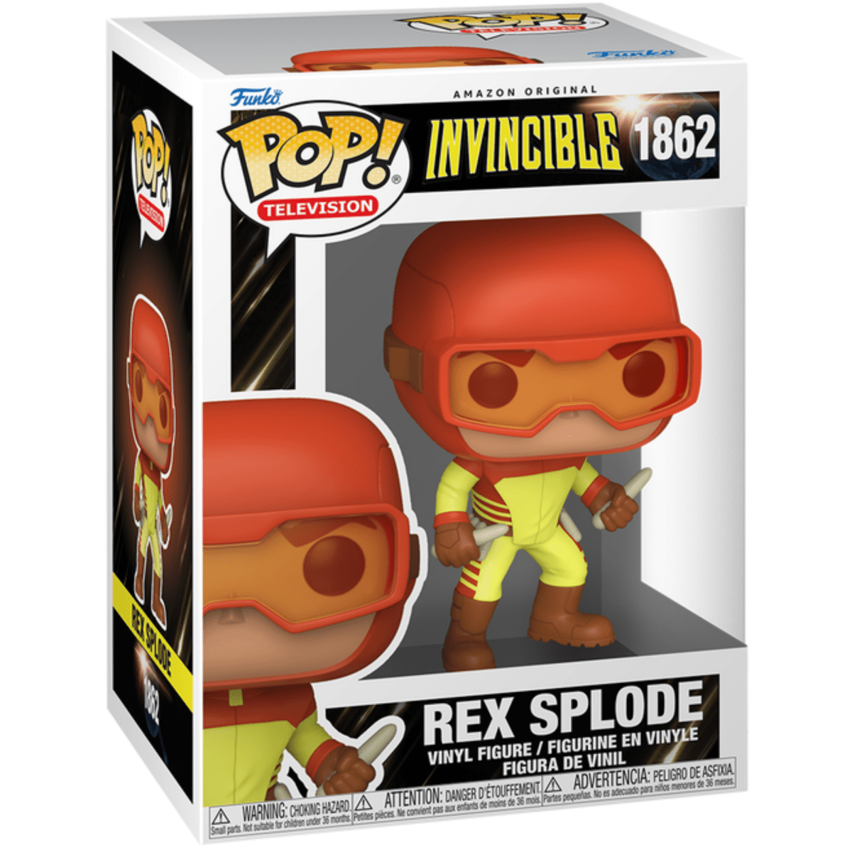Invincible - Rex Splode 1862 - Funko Pop! Vinyl Animation - Persona Toys