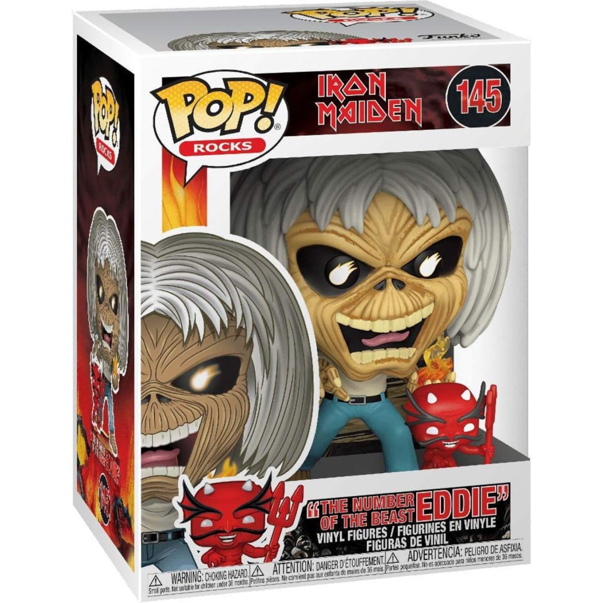 Iron Maiden - The Number of the Beast Eddie #145 - Funko Pop! Vinyl Rocks - Persona Toys