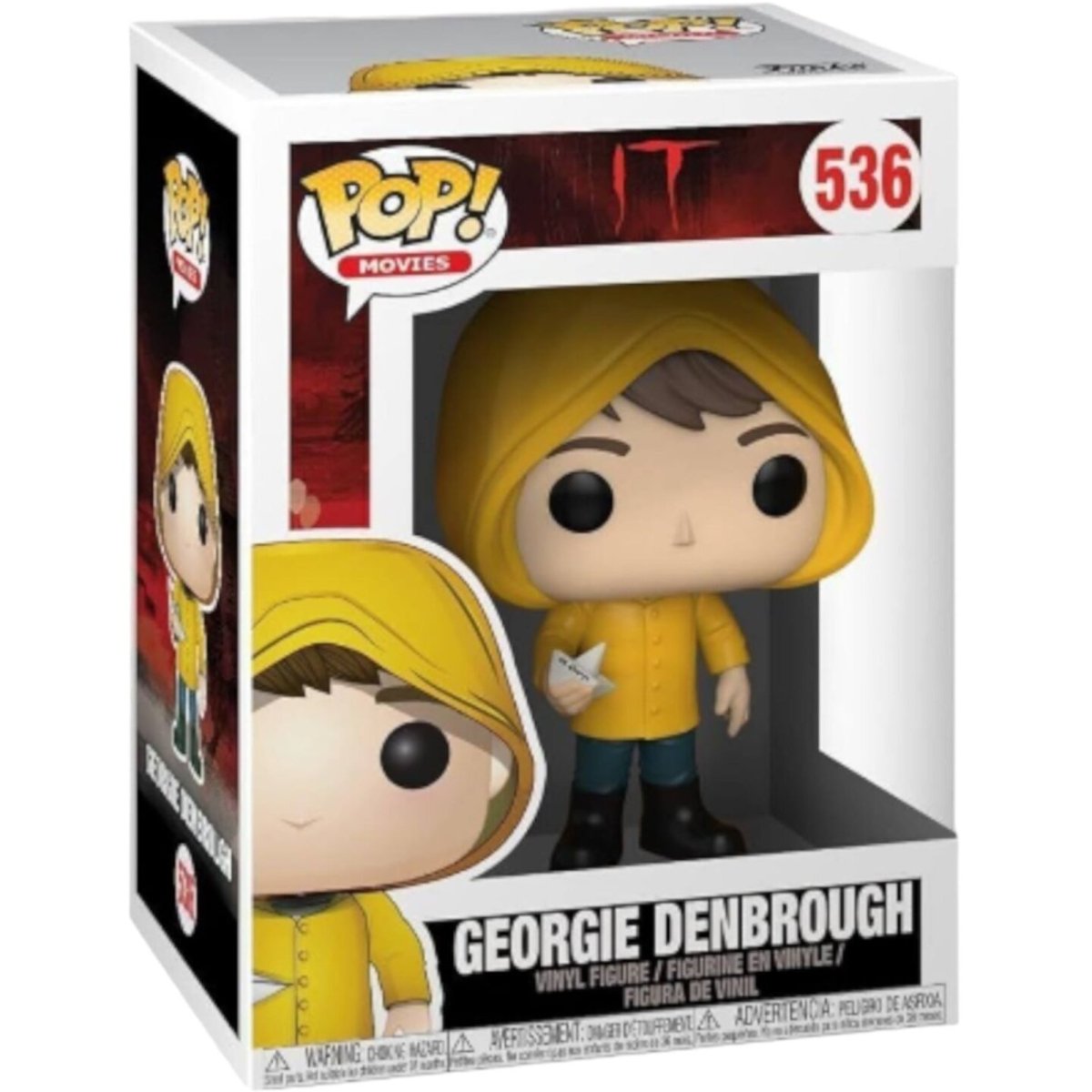 IT - Georgie Denbrough #536 - Funko Pop! Vinyl Movies - Persona Toys