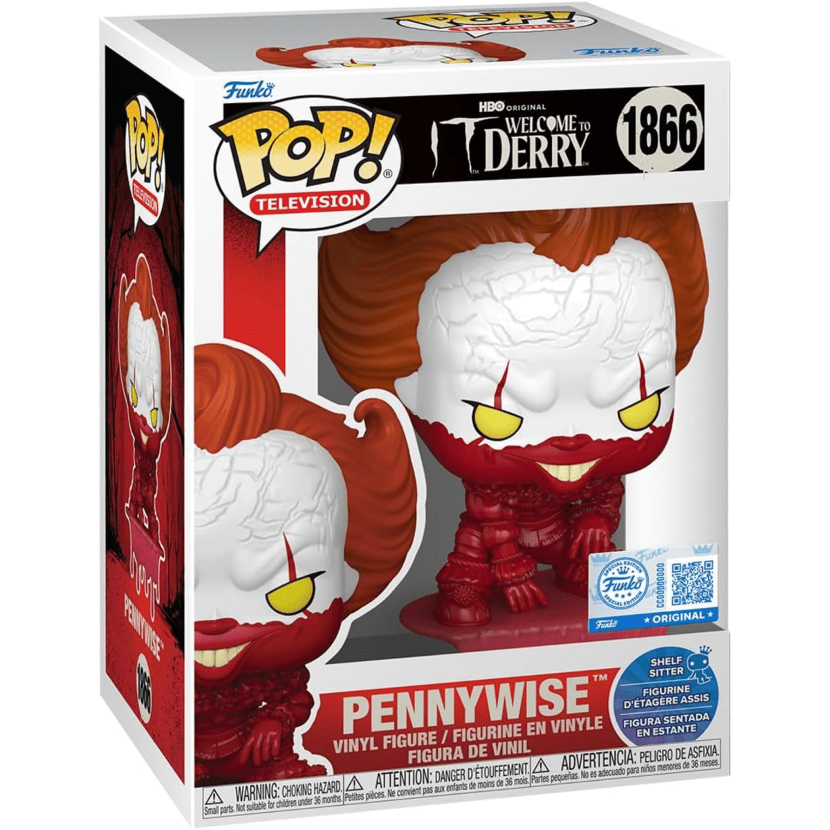 IT: Welcome to Derry - Blood Pennywise (Special Edition) 1866 - Funko Pop! Vinyl Television - Persona Toys