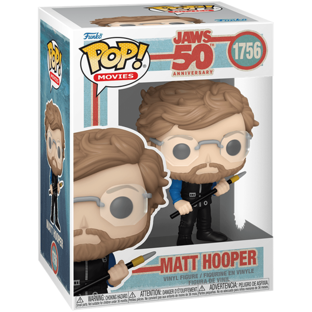 Jaws - Matt Hooper 1756 - Funko Pop! Vinyl Movies - Persona Toys