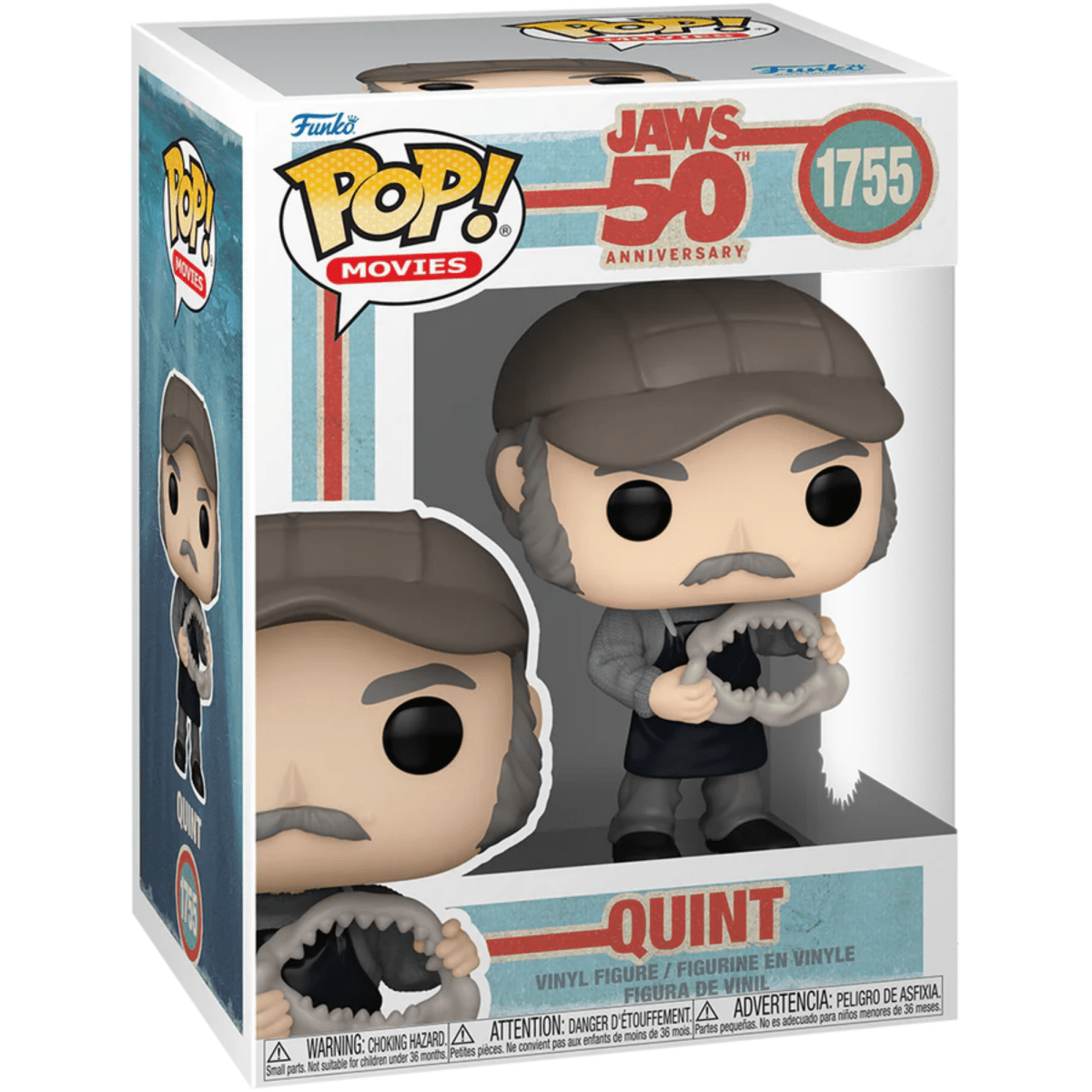 Jaws - Quint 1755 - Funko Pop! Vinyl Movies - Persona Toys