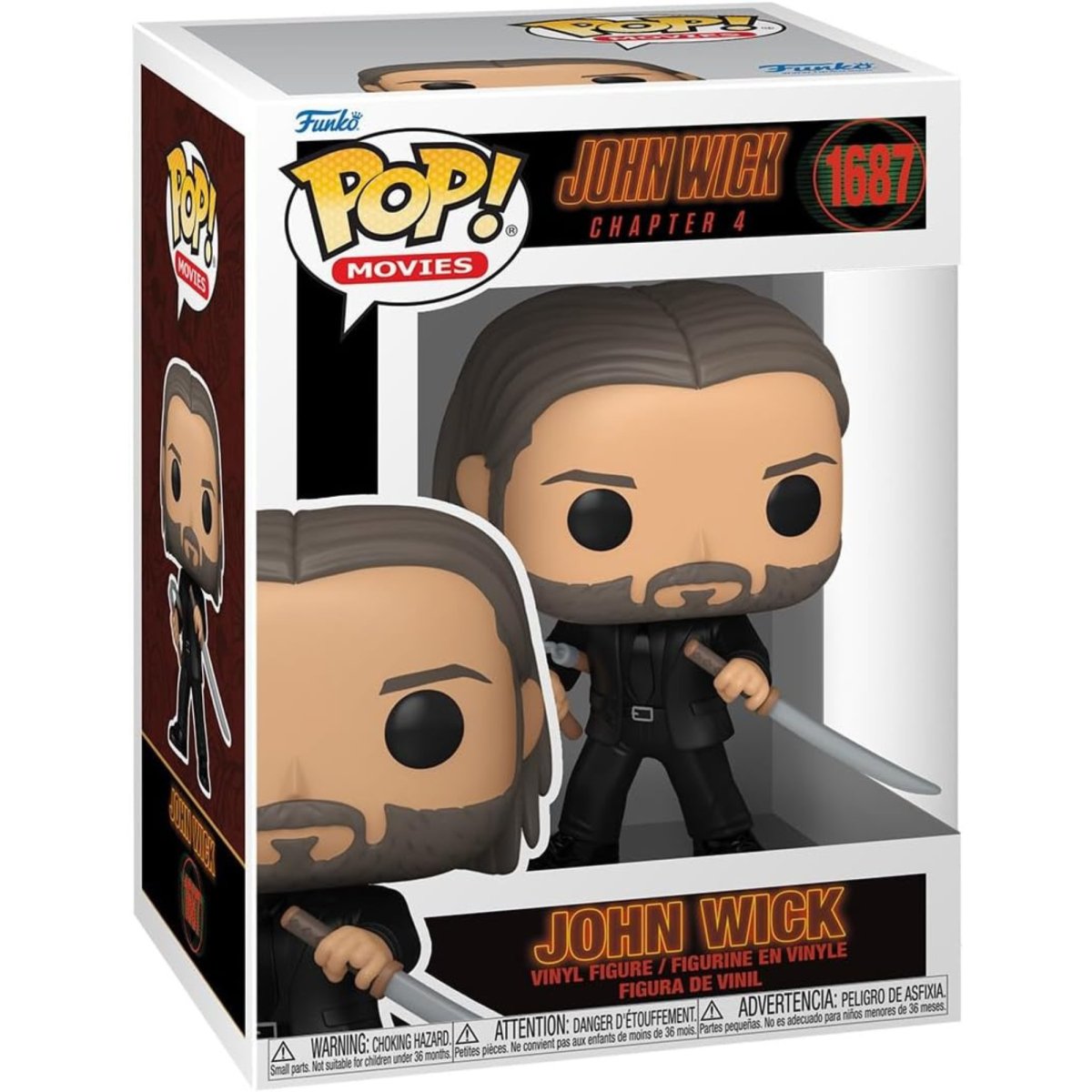 John Wick - John Wick #1687 - Funko Pop! Vinyl Movies - Persona Toys