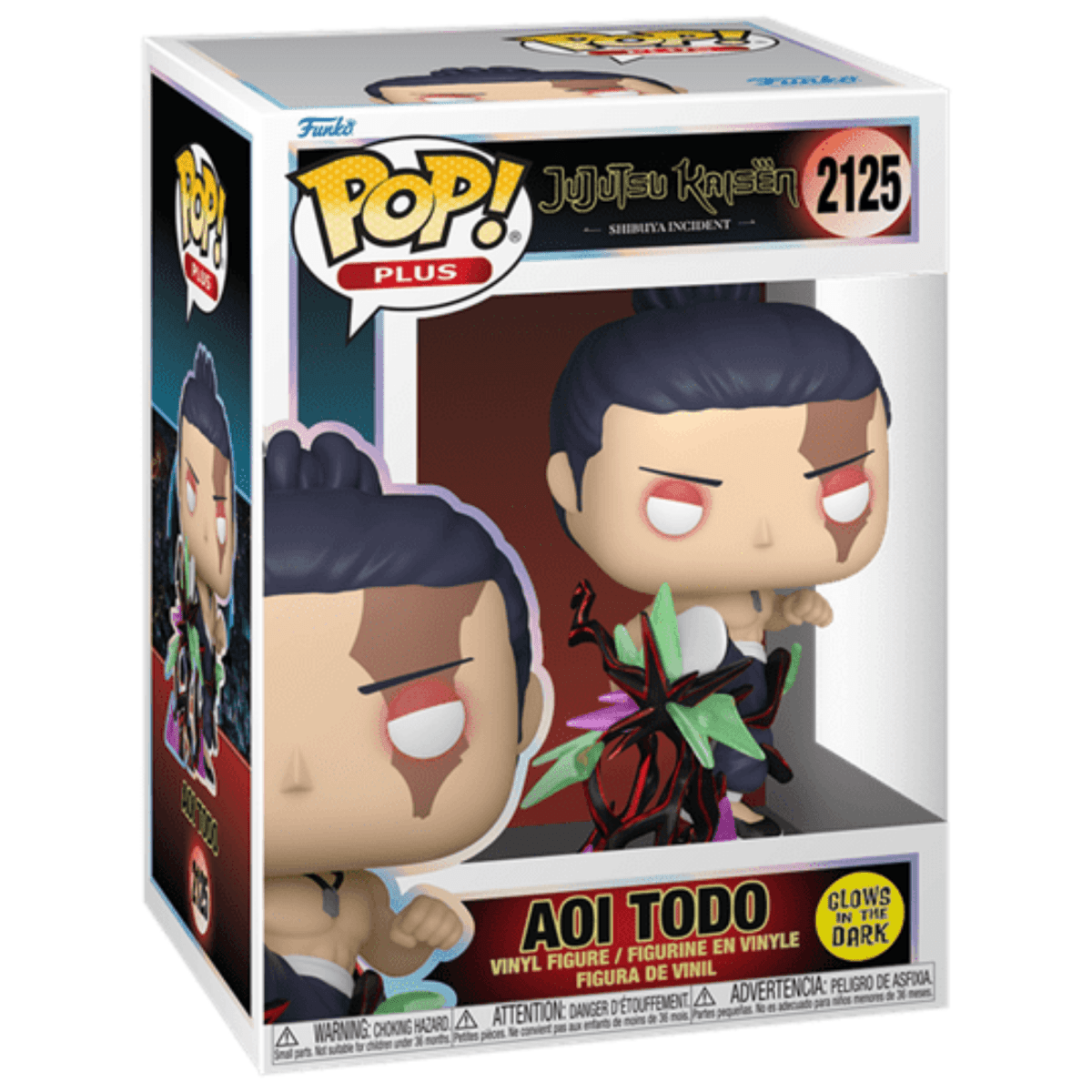 Jujutsu Kaisen - Aoi Todo [Kick] (Glow) 12125 - Funko Pop! Plus Vinyl Anime - Persona Toys