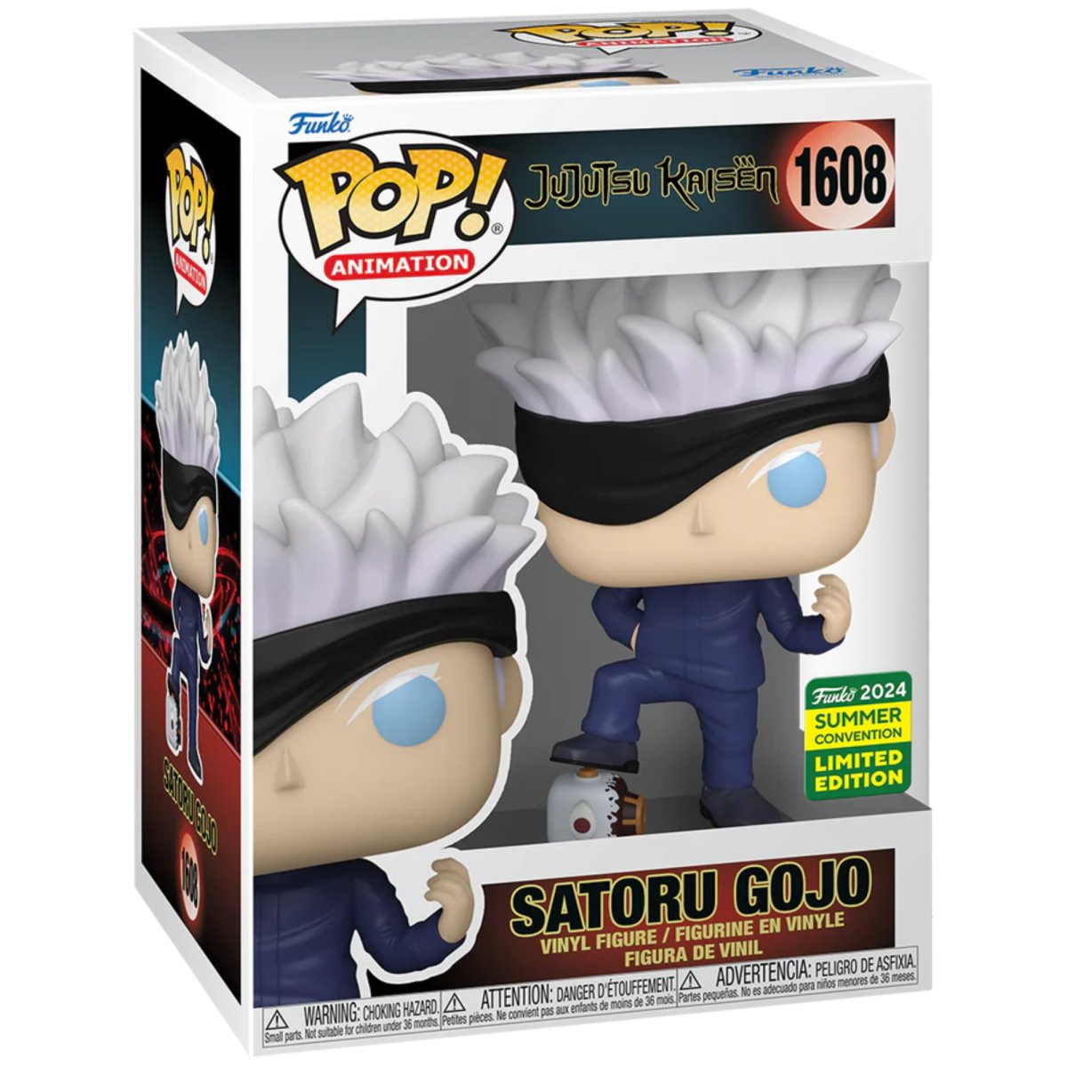 Jujutsu Kaisen - Satoru Gojo (2024 Summer Convention Limited Edition) #1608 - Funko Pop! Vinyl Anime - Persona Toys