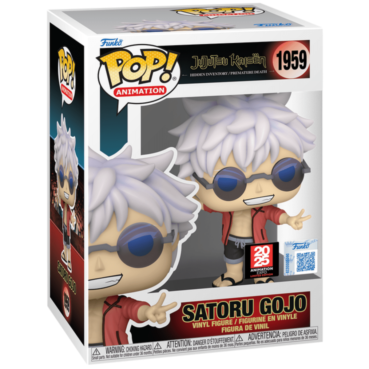 Jujutsu Kaisen - Satoru Gojo [Beach Outfit] (2025 Anime Expo Limited Edition) 1959 - Funko Pop! Vinyl Anime - Persona Toys