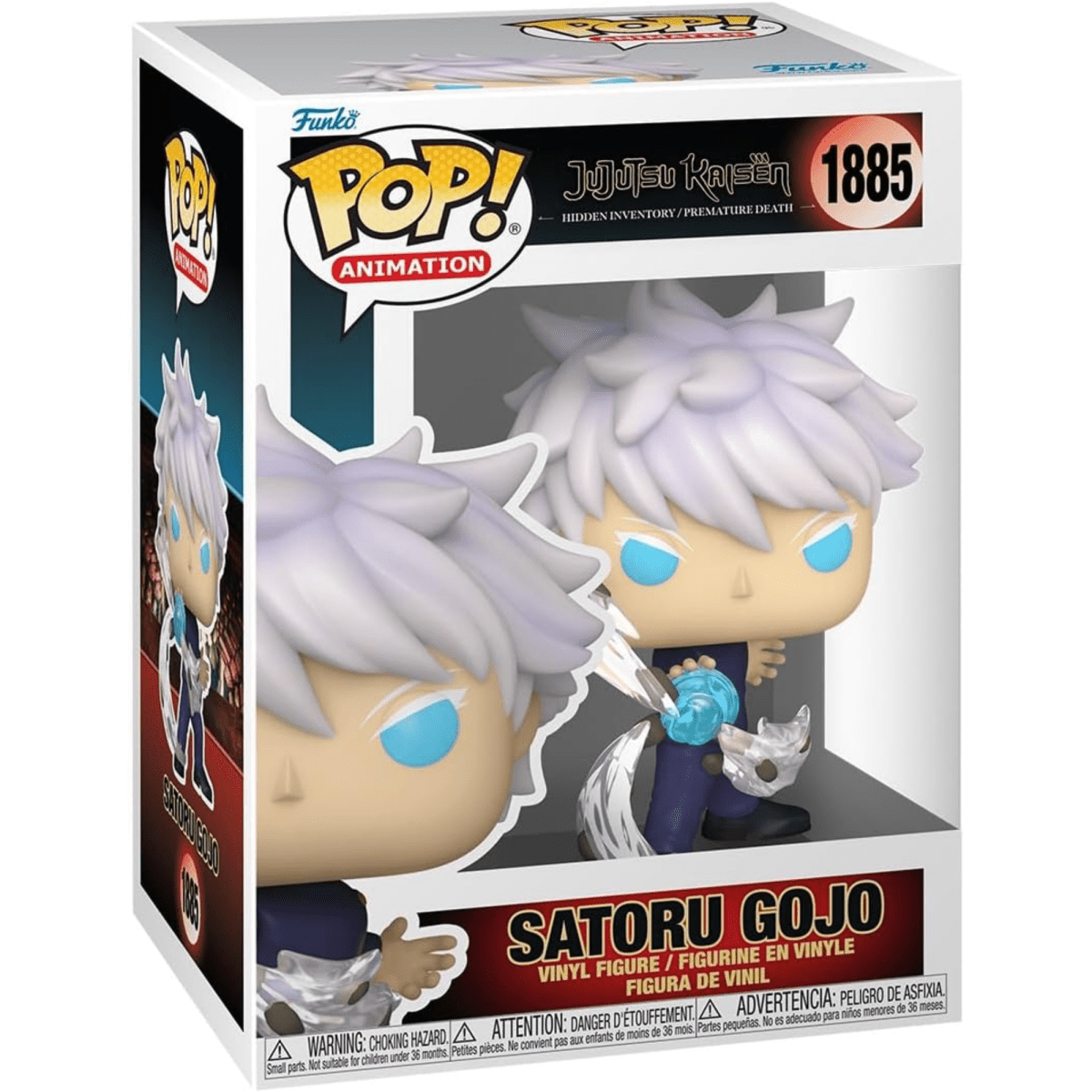 Jujutsu Kaisen - Satoru Gojo [Hidden Inventory] 1885 - Funko Pop! Vinyl Anime - Persona Toys