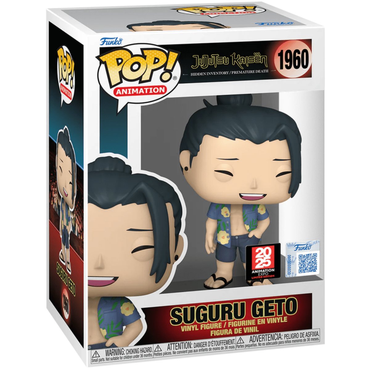 Jujutsu Kaisen - Suguru Geto [Beach Outfit] (2025 Anime Expo Limited Edition) 1960 - Funko Pop! Vinyl Anime - Persona Toys