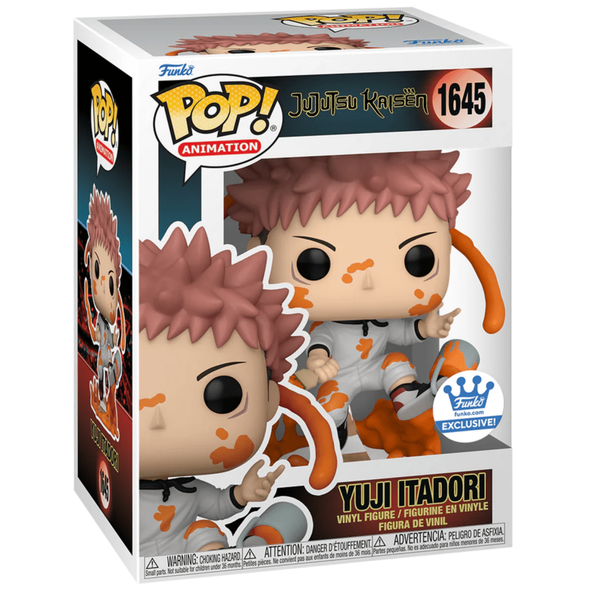 Jujutsu Kaisen - Yuji Itadori (Painting) (Funko Shop Exclusive) #1645 - Funko Pop! Vinyl Anime - Persona Toys