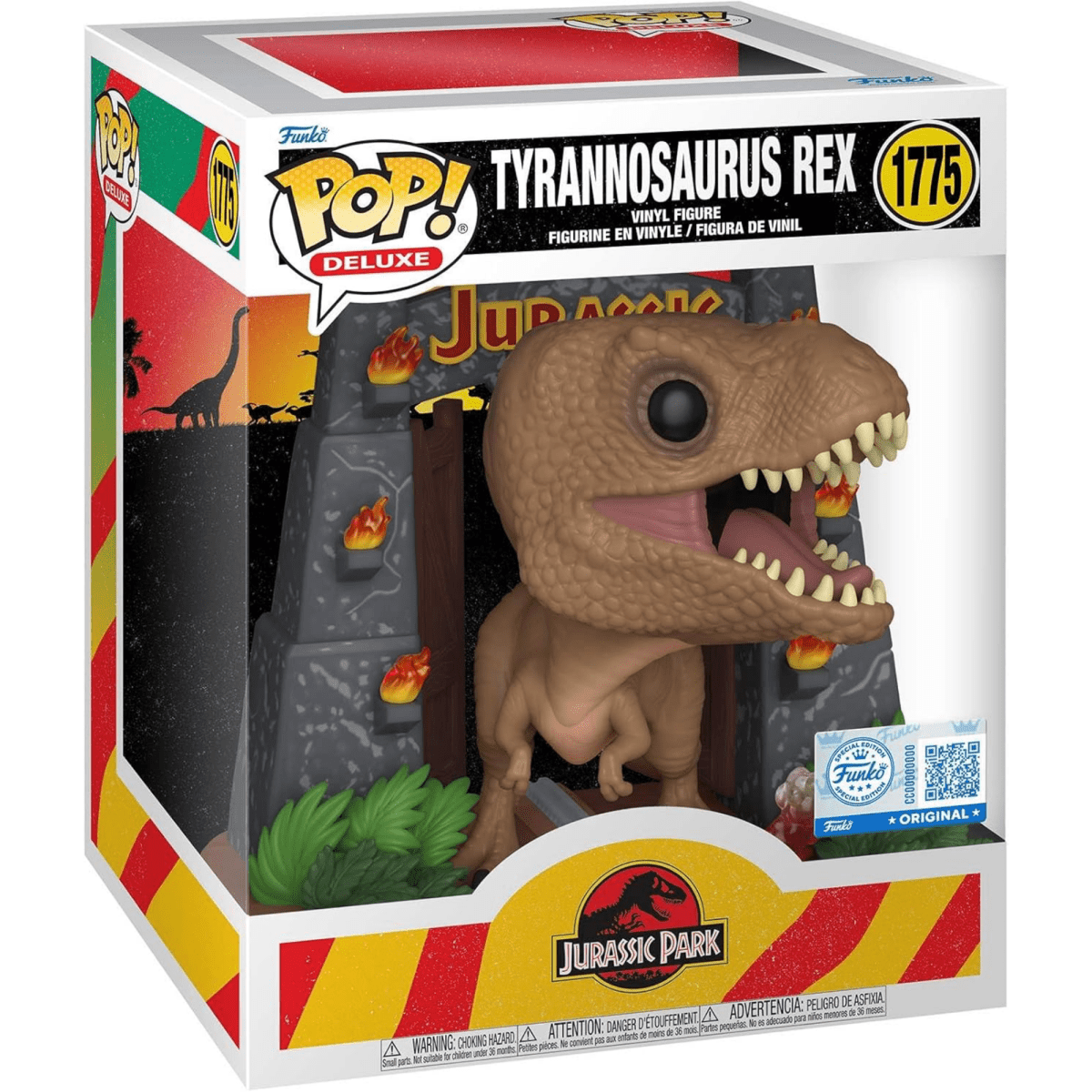 Jurassic Park / World - 6" Tyrannosaurus Rex T - Rex [w/ Gates] (Special Edition) 1775 - Funko Pop! Vinyl Movies - Persona Toys