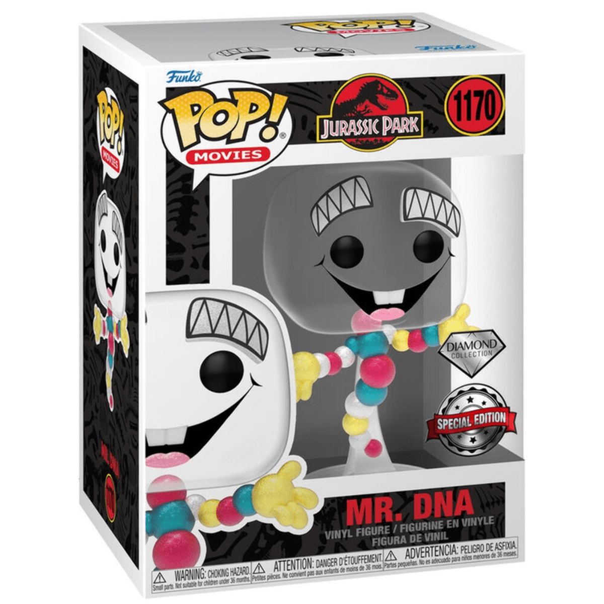 Jurassic Park / World - Mr D.N.A (Diamond Special Edition) #1170 - Funko Pop! Vinyl Movies - Persona Toys