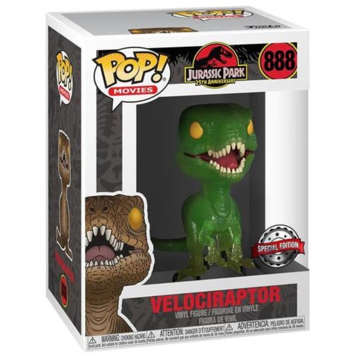 Jurassic Park / World - Velociraptor (Special Edition) #888 - Funko Pop! Vinyl Movies - Persona Toys