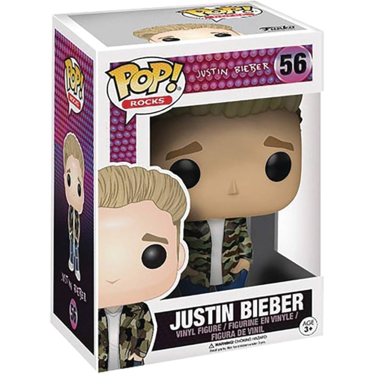 Justin Bieber - Justin Bieber #56 - Funko Pop! Vinyl Rocks - Persona Toys