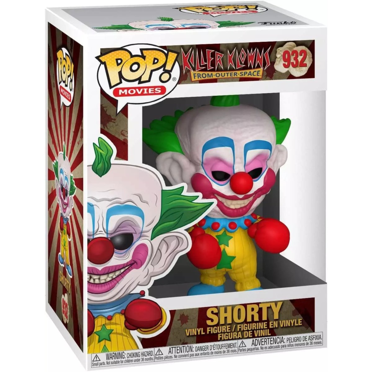 Killer Klowns from Outer Space - Shorty #932 - Funko Pop! Vinyl Movies - Persona Toys