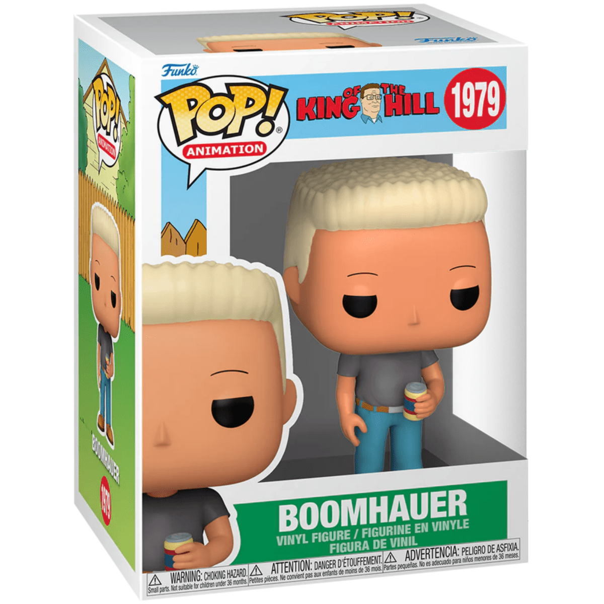 King of the Hill - Boomhauer 1979 - Funko Pop! Vinyl Animation - Persona Toys
