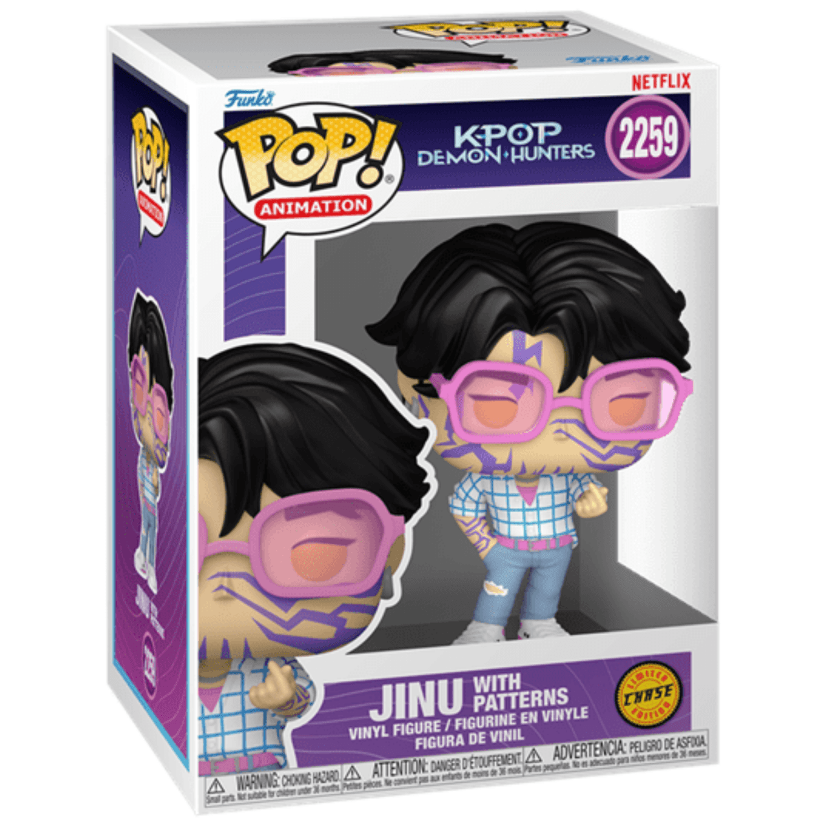 KPop Demon Hunters - Jinu [Demon Form] (Chase) 2259 - Funko Pop! Vinyl Animation - Persona Toys