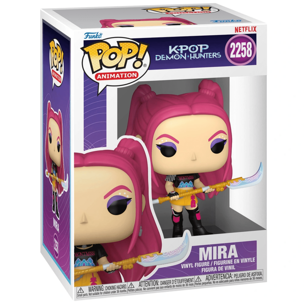 KPop Demon Hunters - Mira 2258 - Funko Pop! Vinyl Animation - Persona Toys
