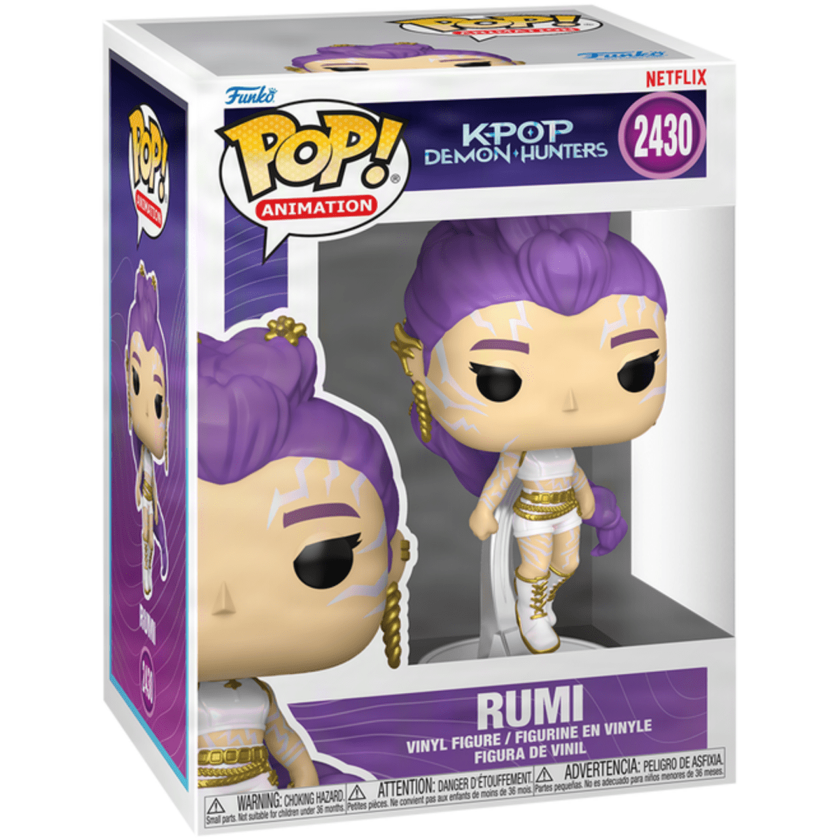 KPop Demon Hunters - Rumi (What It Sounds Like) 2430 - Funko Pop! Vinyl Animation - Persona Toys