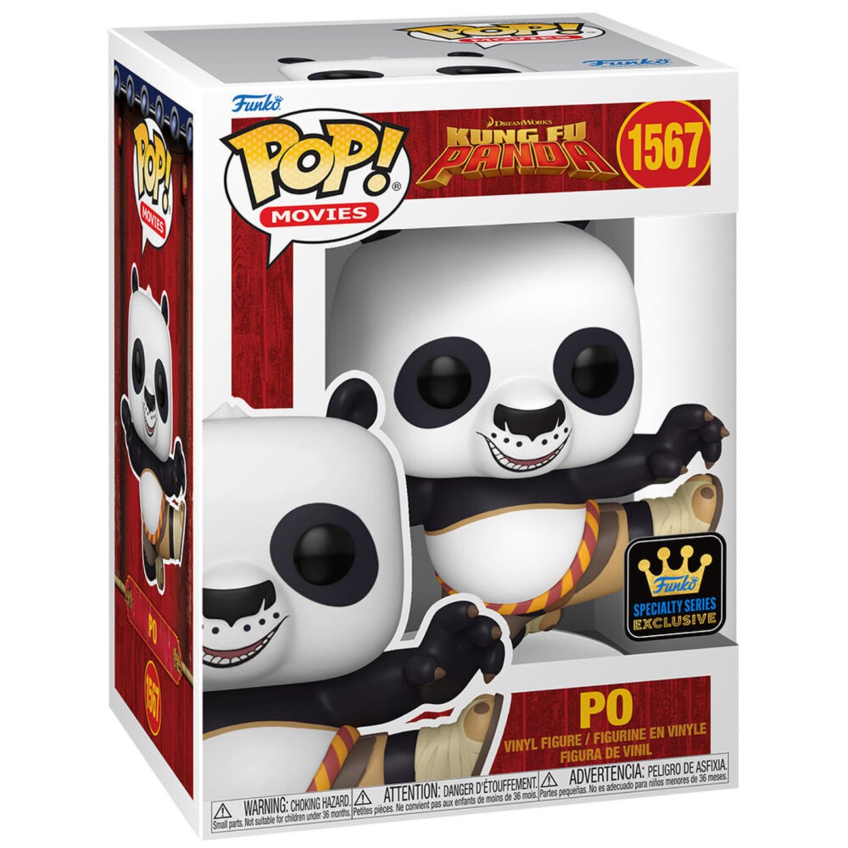 Kung Fu Panda - Po (Specialty Series) #1567 - Funko Pop! Vinyl Animation - Persona Toys