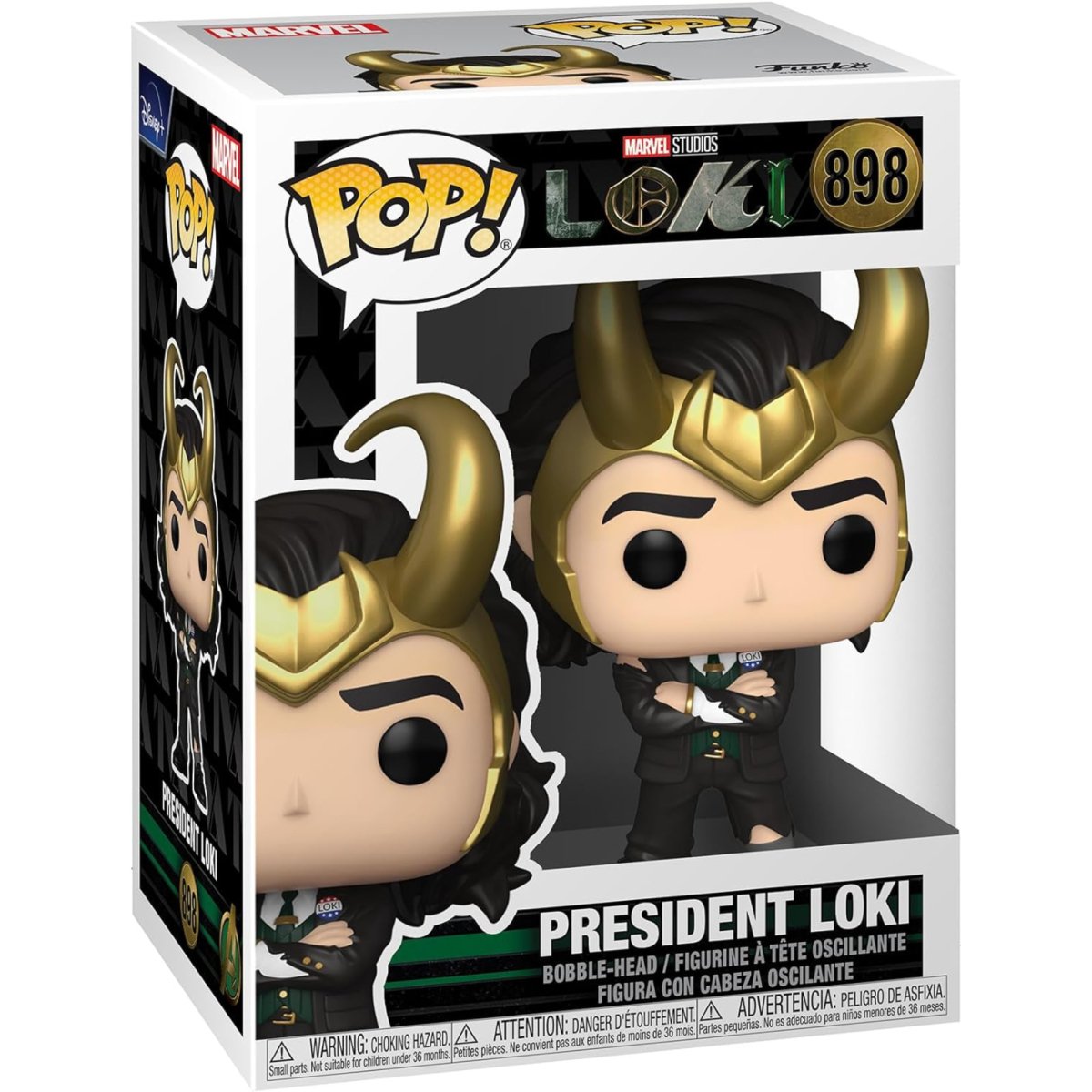 Loki - President Loki #898 - Funko Pop! Vinyl Marvel - Persona Toys