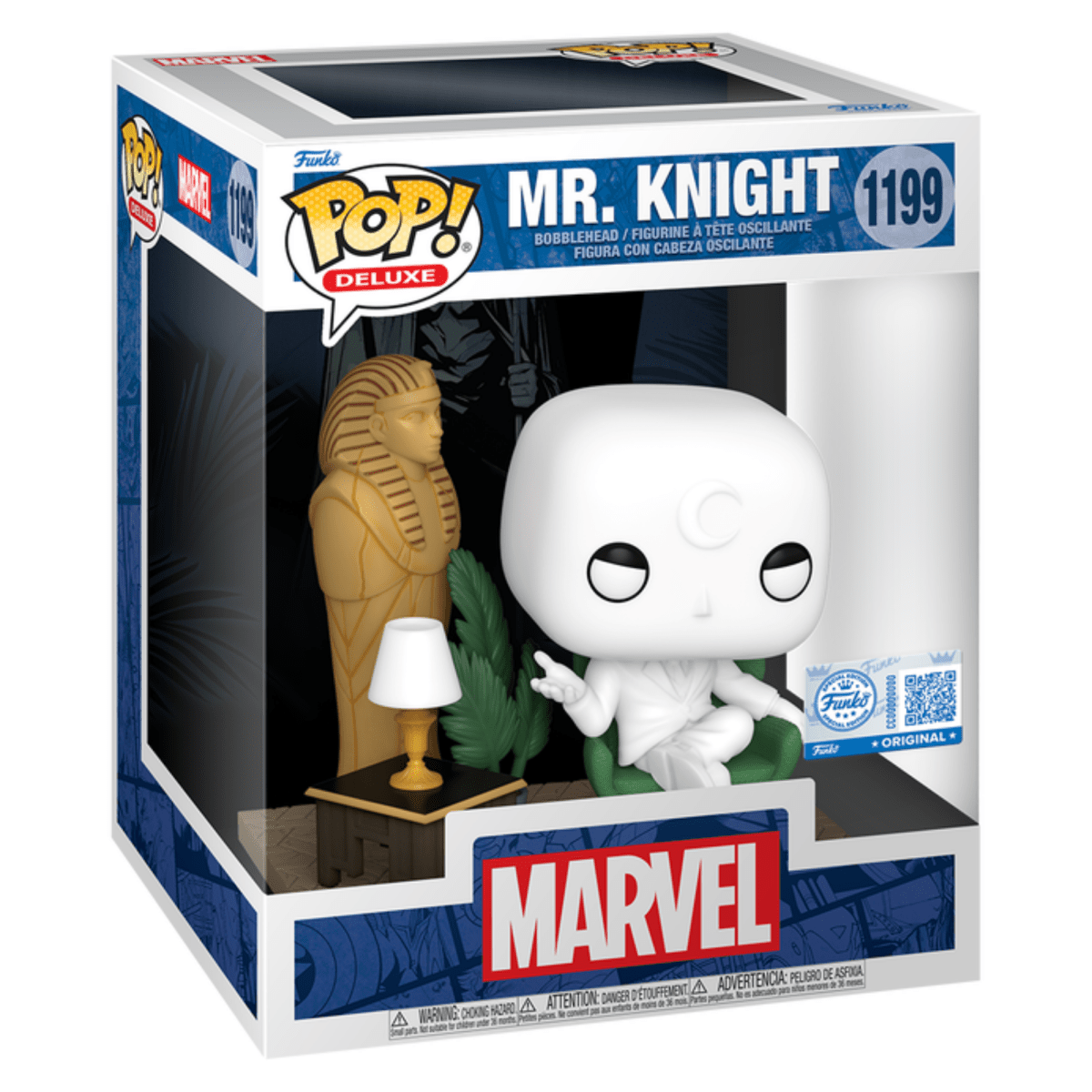 Marvel - Mr Knight [Moonknight] (Special Edition) 1199 - Funko Pop! Deluxe Vinyl Marvel - Persona Toys