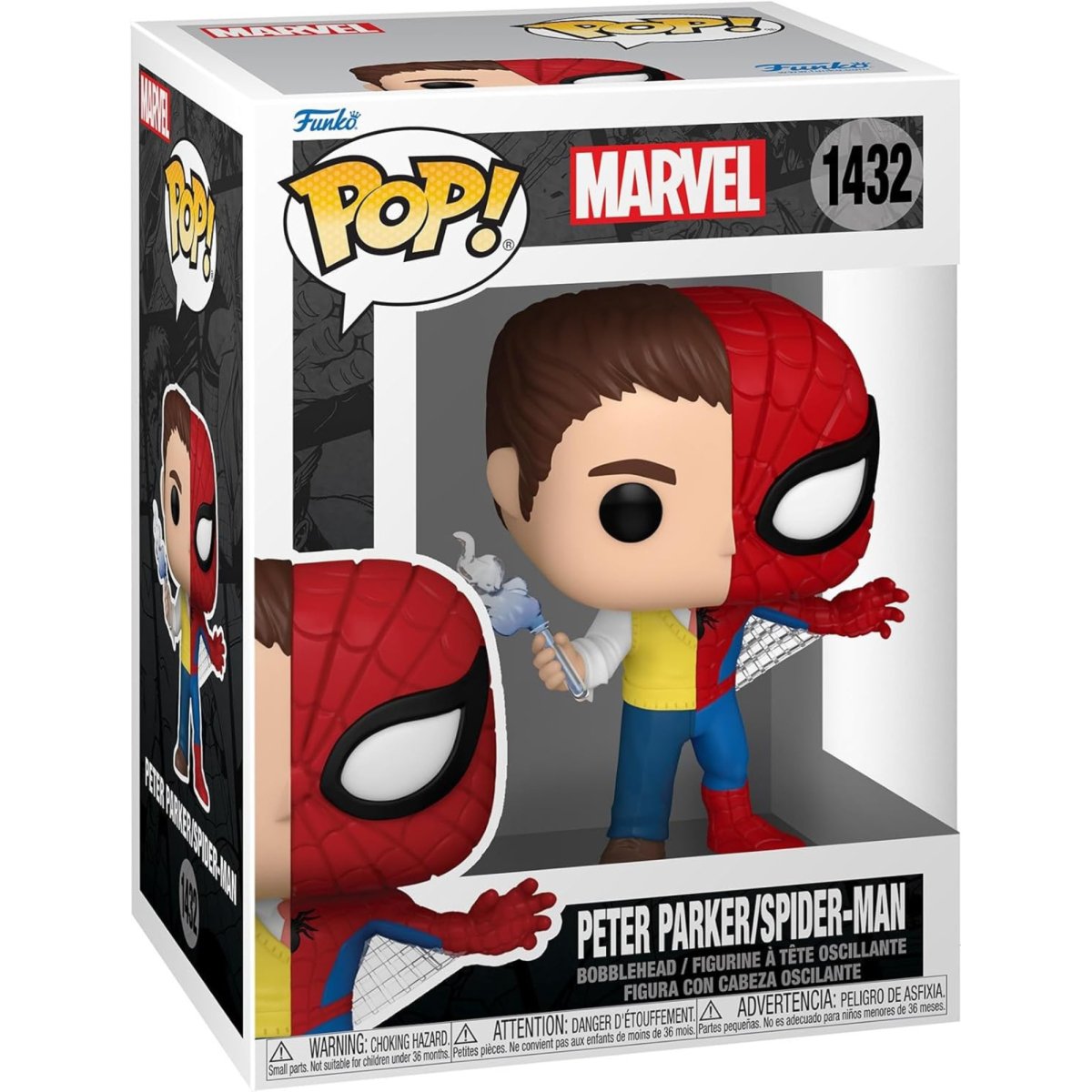 Marvel - Peter Parker / Spider - Man #1432 - Funko Pop! Vinyl Marvel - Persona Toys