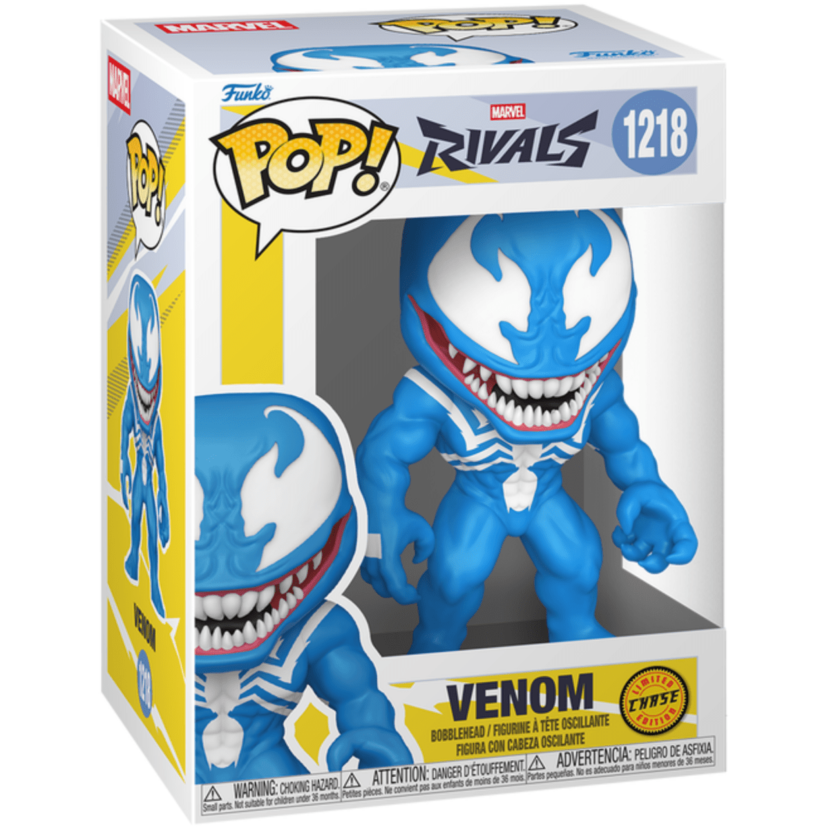Marvel Rivals - Venom [Blue] (Chase) 1218 - Funko Pop! Vinyl Games - Persona Toys
