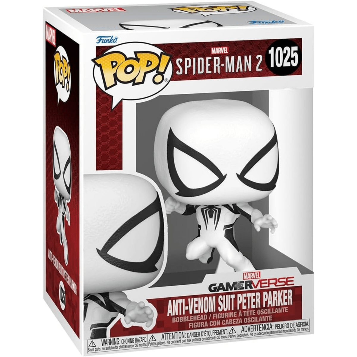 Marvel Spider - Man 2 - Anti - Venom Suit Peter Parker #1025 - Funko Pop! Vinyl Marvel - Persona Toys