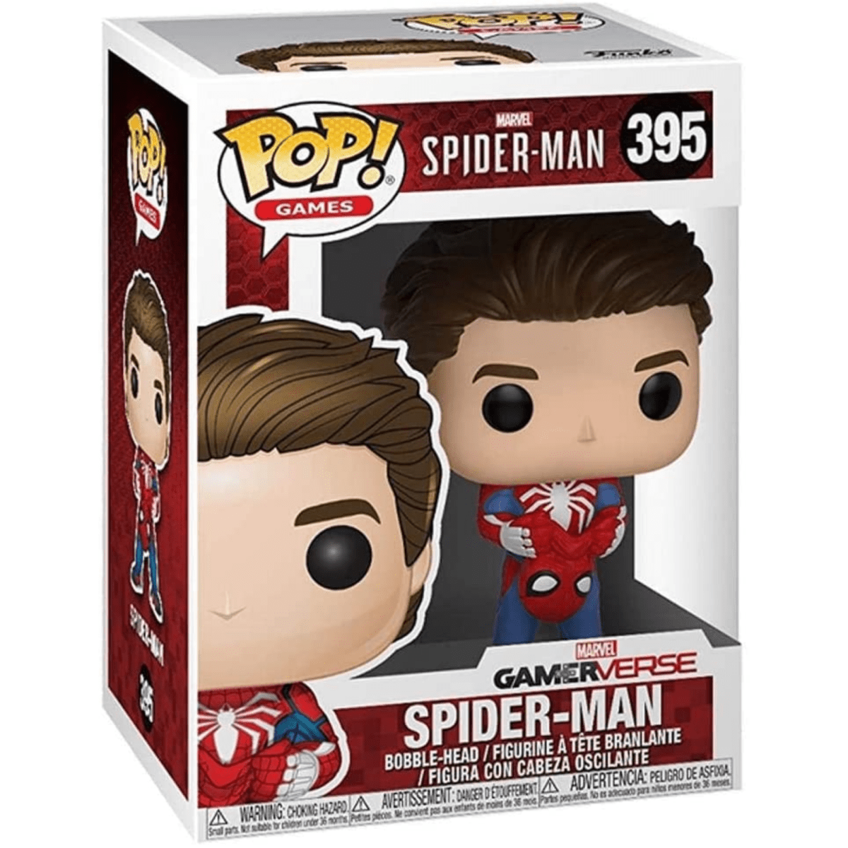 Marvel Spider - Man - Spider - Man (Unmasked) 395 - Funko Pop! Vinyl Marvel - Persona Toys