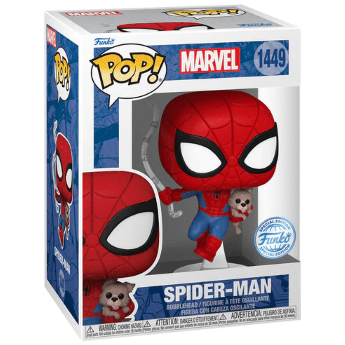 Marvel - Spider - Man [w/ Sandwich Dog] (Special Edition) #1449 - Funko Pop! Vinyl Marvel - Persona Toys