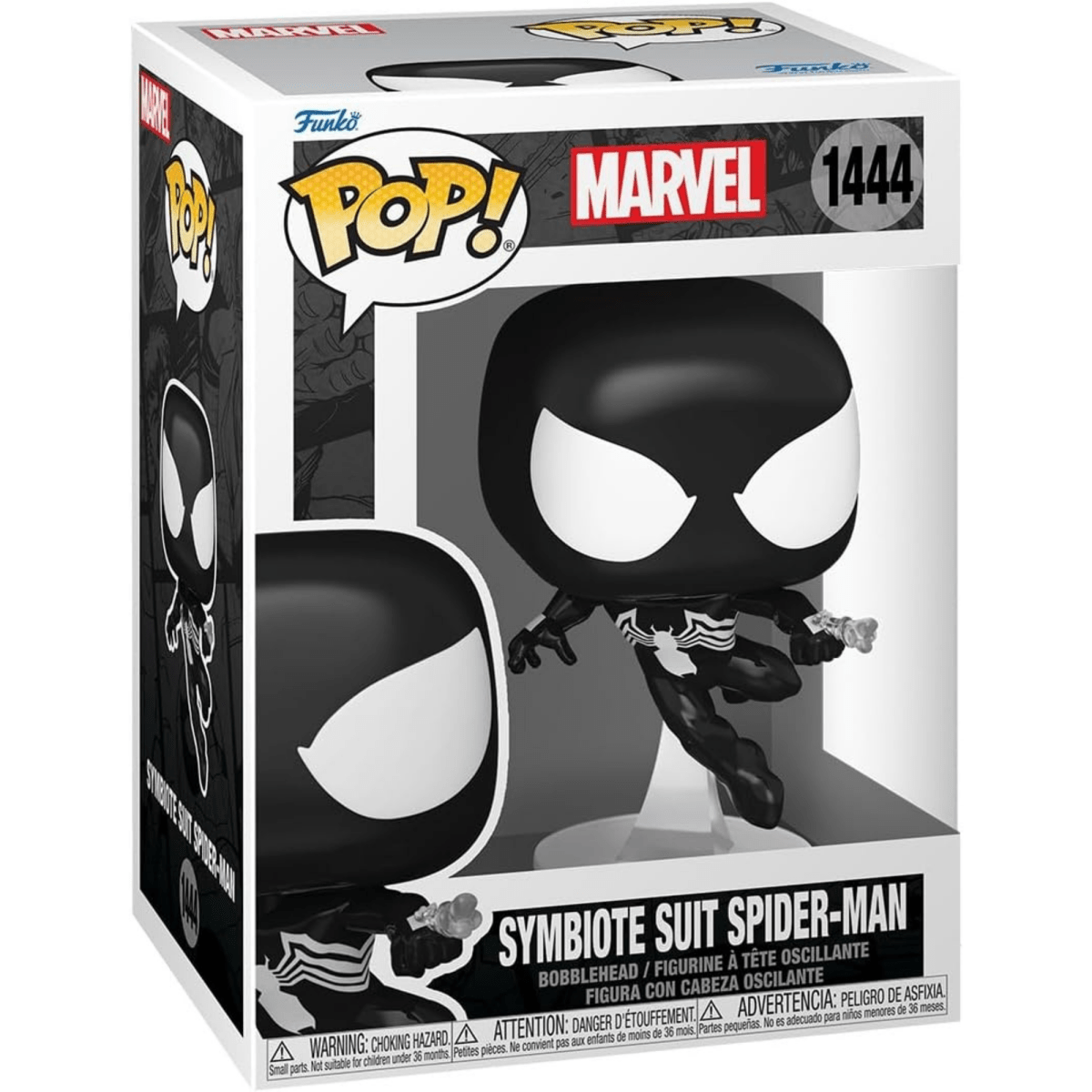 Marvel - Symbiote Suit Spider - Man #1444 - Funko Pop! Vinyl Marvel - Persona Toys