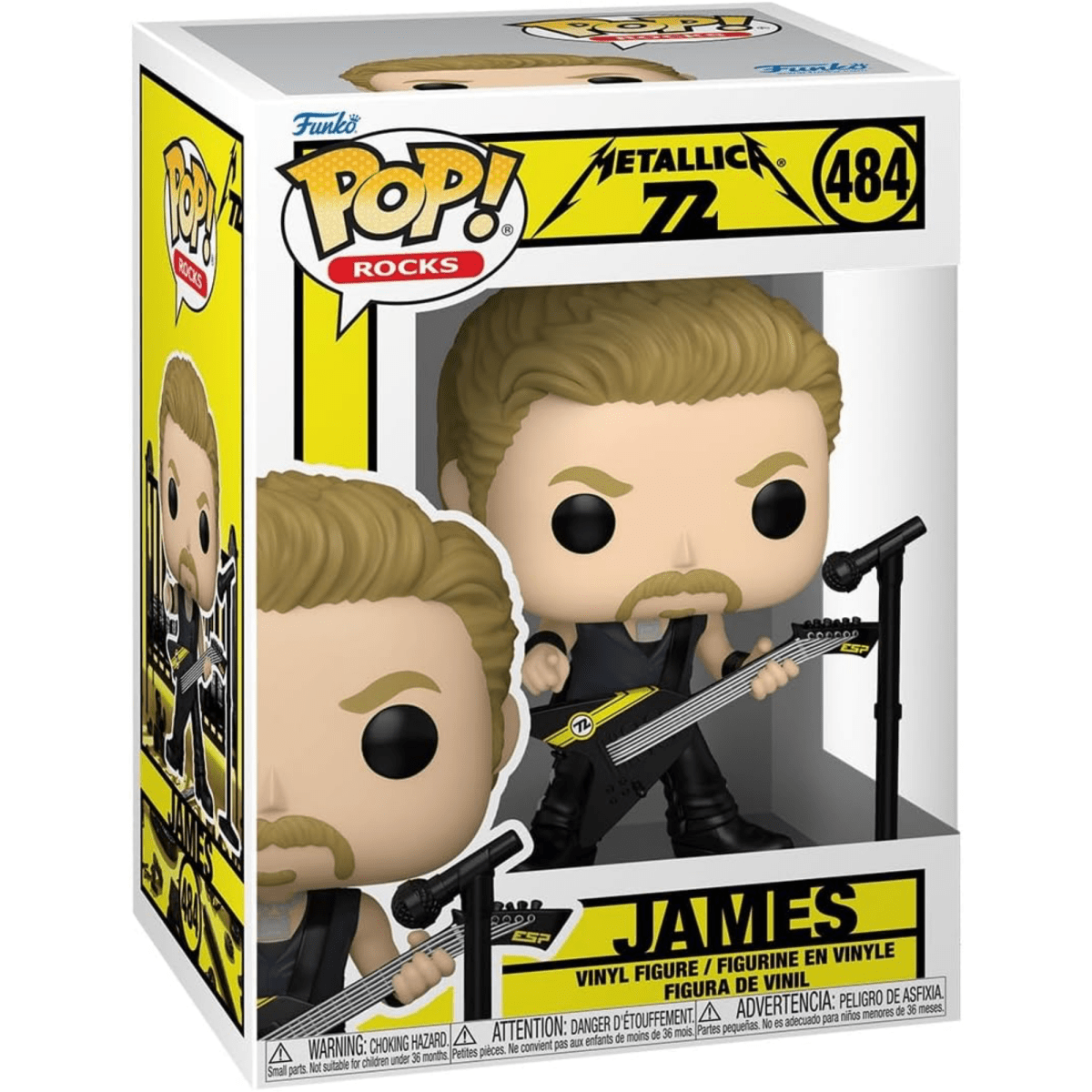 Metallica - James Hetfield [72 Seasons] 484 - Funko Pop! Vinyl Rocks - Persona Toys