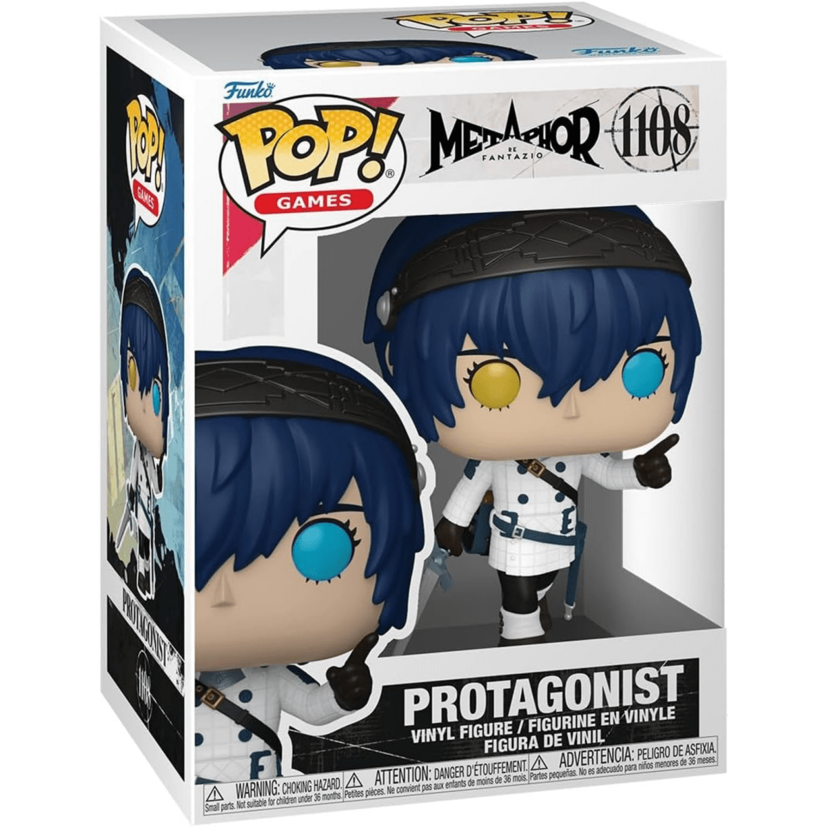 Metaphor Refantazio - Protagonist 1108 - Funko Pop! Vinyl Games - Persona Toys