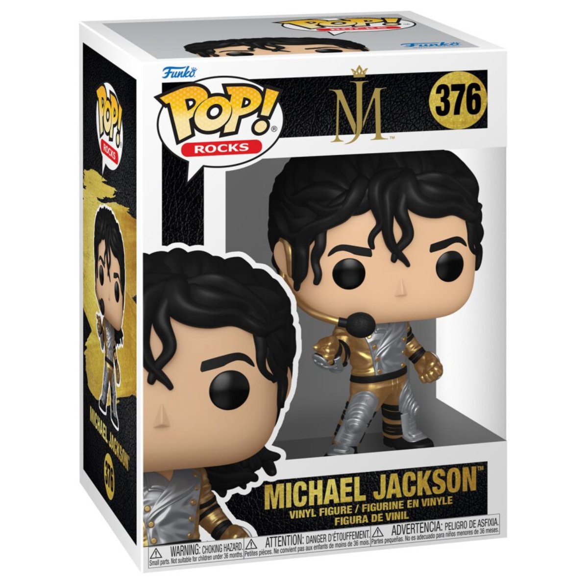 Michael Jackson - Michael Jackson [Armor] #376 - Funko Pop! Vinyl Rocks - Persona Toys