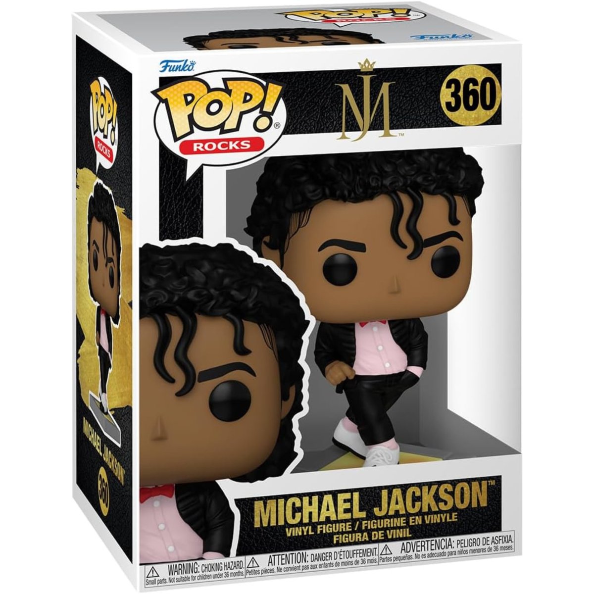 Michael Jackson - Michael Jackson [Billie Jean] #360 - Funko Pop! Vinyl Rocks - Persona Toys