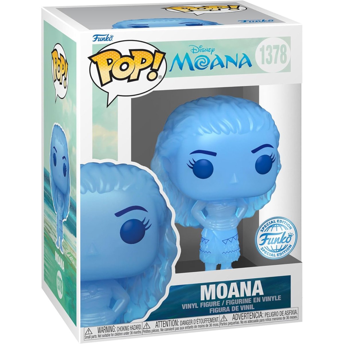 Moana - Moana [Translucent] (Special Edition) #1378 - Funko Pop! Vinyl Disney - Persona Toys