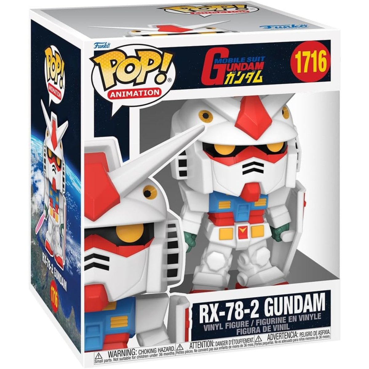 Mobile Suit Gundam - 6" RX - 78 - 2 Gundam #1716 - Funko Pop! Vinyl Anime - Persona Toys