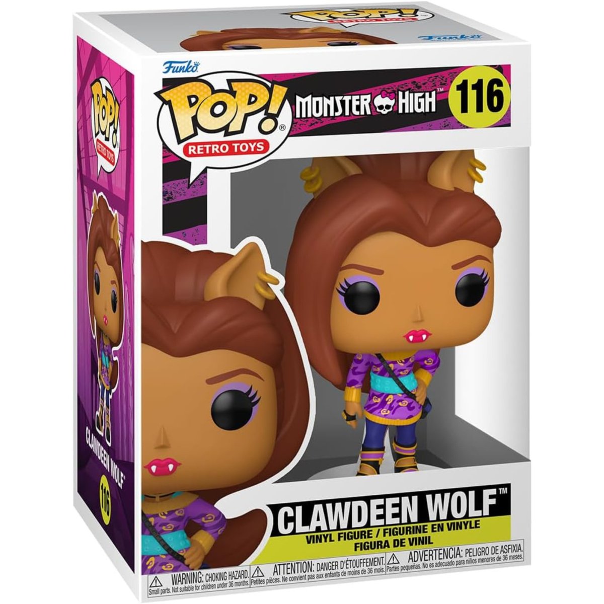 Monster High - Clawdeen Wolf #116 - Funko Pop! Vinyl Animation - Persona Toys