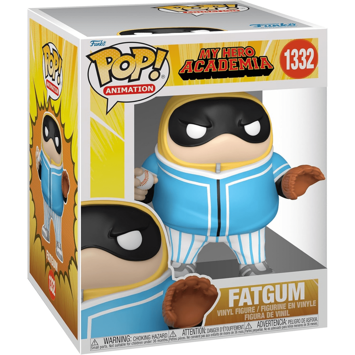 My Hero Academia - 6" Fatgum [Baseball] #1332 - Funko Pop! Vinyl Anime - Persona Toys